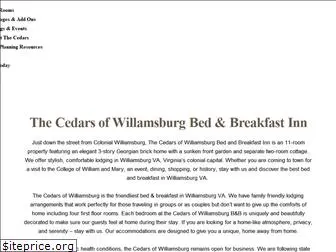 cedarsofwilliamsburg.com