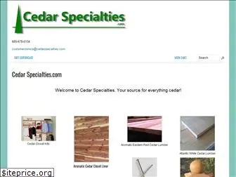 cedarspecialties.com