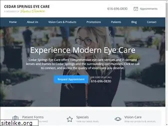 cedarspringseyecare.com