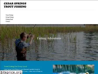 cedarspringstroutfishing.com