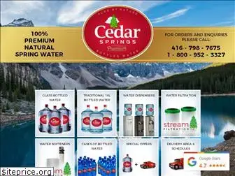 cedarspringswater.ca