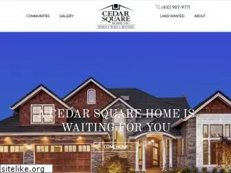 cedarsquarehomes.com