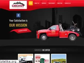 cedartowing.com