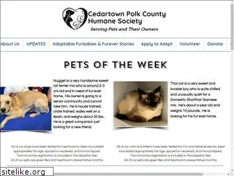 cedartownpolkcountyhumanesociety.com