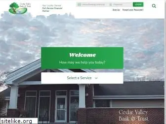 cedarvalleybank.com