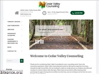 cedarvalleycounseling.com