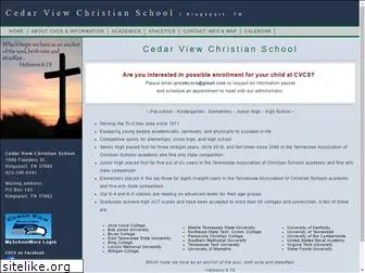 cedarviewchristianschool.com
