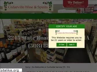 cedarvillewine.com