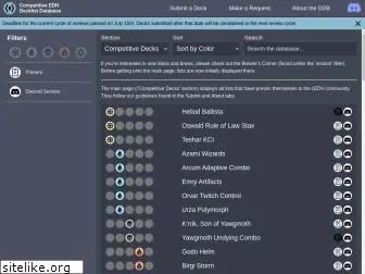 cedh-decklist-database.com