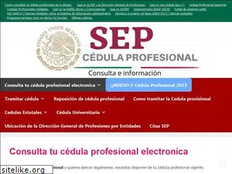 cedulaprofesionalsep.online