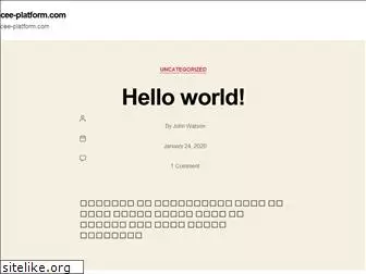 cee-platform.com