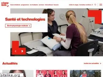 cegeplevis.ca thumbnail
