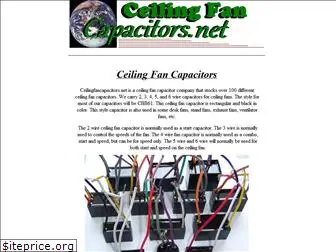 ceilingfancapacitor.net