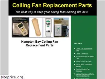 ceilingfanreplacementparts.com