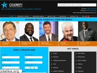 celebrityspeakersbureau.com