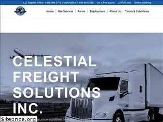 celestialfreightsolutions.com