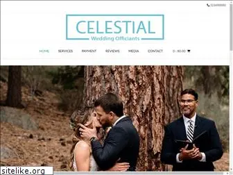 celestialweddingofficiants.com