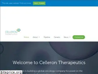 cellerontherapeutics.com