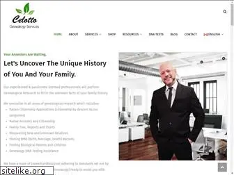 celottogenealogyservices.com