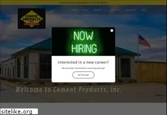 cementproductsinc.com