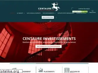 centaure-investissements.com