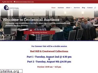 centennialauctions.com