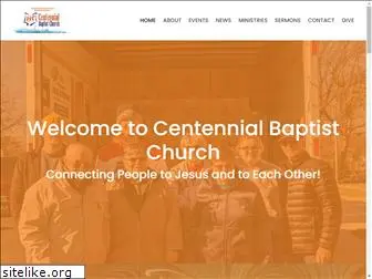 centennialbaptistchurch.com