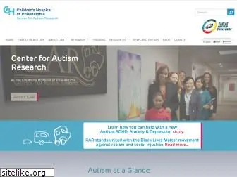 centerforautismresearch.org