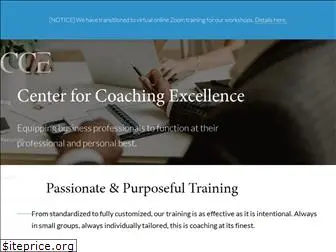 centerforcoachingexcellence.com