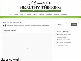 centerforhealthythinking.com