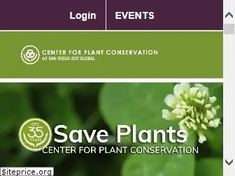 centerforplantconservation.org