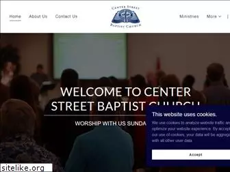 centerstreetbaptist.org