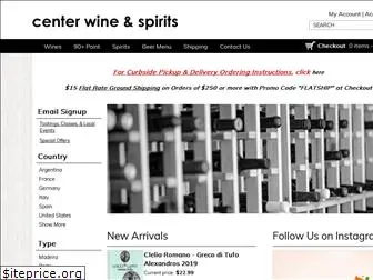 centerwineandspirits.com