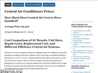 centralairconditionerprice.com