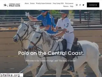 centralcoastpolo.com