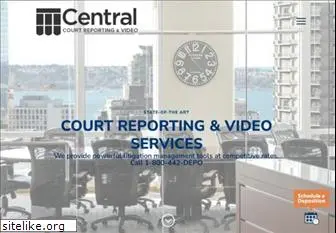 centralcourtreporting.com