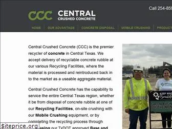 centralcrushedconcrete.com