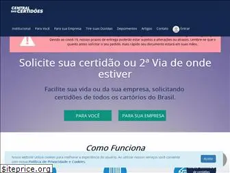 centraldascertidoes.com.br