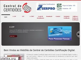 centraldecertidoes.com