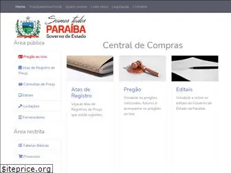 centraldecompras.pb.gov.br