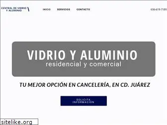 centraldevidrioyaluminiojuarez.com