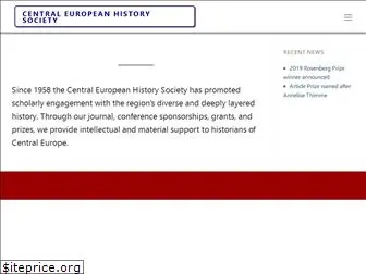 centraleuropeanhistory.org