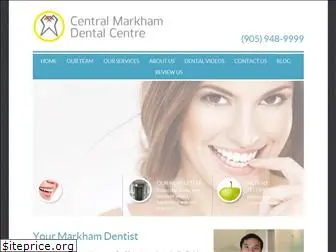 centralmarkhamdental.com