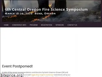 centraloregonfiresymposium.org