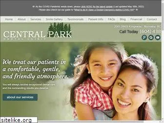 centralparkdental.com