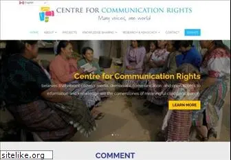 centreforcommunicationrights.org