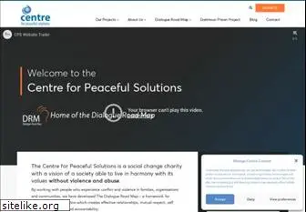 centreforpeacefulsolutions.org