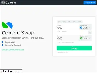 centricswap.org