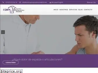 centroquiropracticomadrid.com
