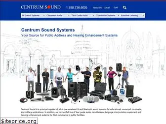 centrumsound.com
